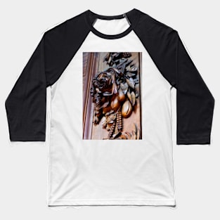 Chatsworth house- Carved limewood cravat 2 Baseball T-Shirt